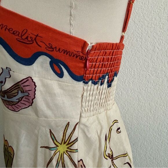 Nwot Alemais Colorful Women's Maxi Dress - Picture 8 of 10